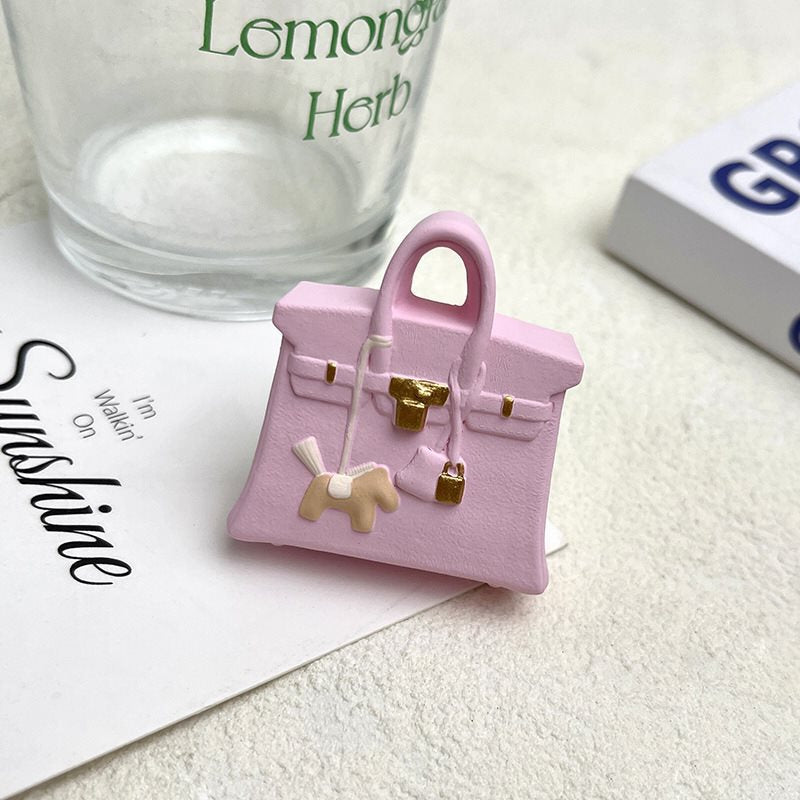 Pink Bag Car Vent Clip