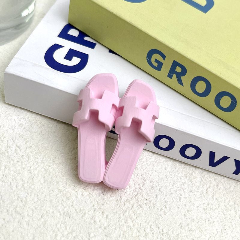 Pink Slipper Car Vent Clip